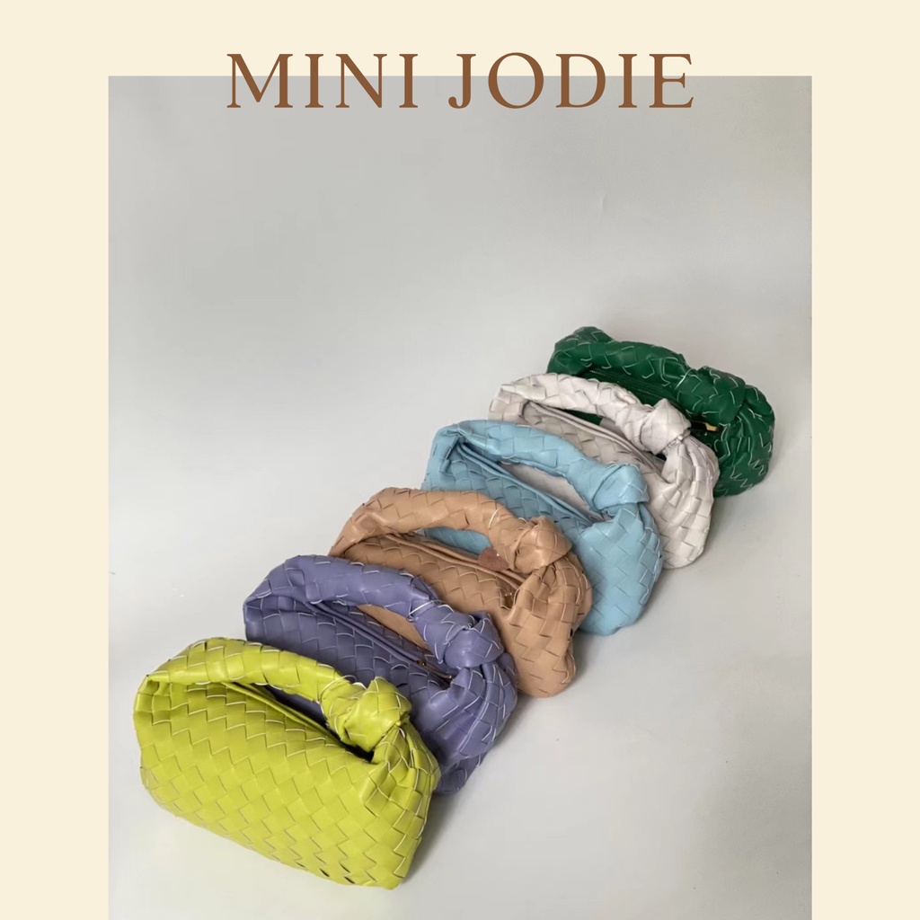 (พร้อมส่ง) กระเป๋าหนังแท้ รุ่น mini jodie by BABYBUFF