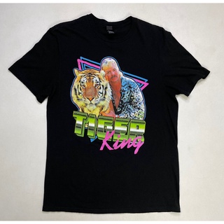 เสื้อยืดผ้าฝ้ายพิมพ์ลายแฟชั่น เสื้อยืด พิมพ์ลาย Tiger King TV Show