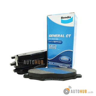 ผ้าดิสเบรคหน้า Innova 04-on 2.0,2.5 G,V GCT BENDIX (DB1751GCT)