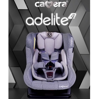 CAMERA คาร์ซีท สำหรับเด็กแรกเกิด - 4 ปี รุ่น Adelite-4 สีใหม่ เบาะหนานุ่ม (มีตัวเลือกสี)