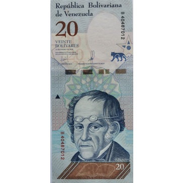 แบงก์​สะสม​ เวเนซุเอลา​ Venezuela, 2000 Mil Bolivares, ไม่​ผ่าน​ใช้​ UNC, B135T