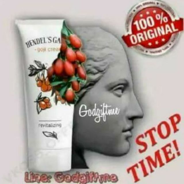 Hendel'sgarden goji cream 50g ครีมลดริ้วรอยเร่งด่วน ครีมโกจิ ของแท้100%