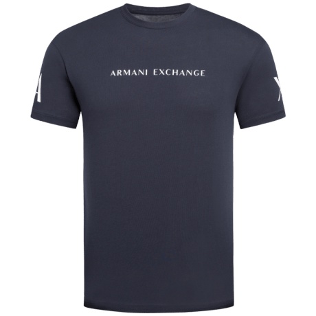 Armani Exchange21 ใหม่ เสื้อยืดคอกลม แขนสั้น สําหรับผู้ชาย