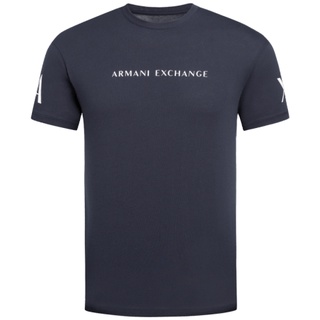 Armani Exchange21 ใหม่ เสื้อยืดคอกลม แขนสั้น สําหรับผู้ชาย