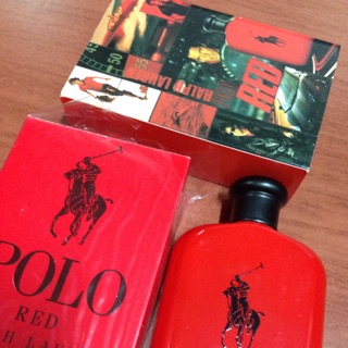 นำ้หอม POLO สีแดงกลิ่นเฃ็กฃี่ขนาดจุใจ125ml