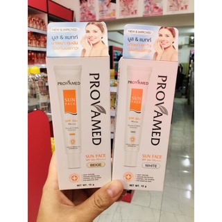 Provamed Sun Face SPF 50 PA+++ Mousse &amp; Matte Sunscreen15 g.