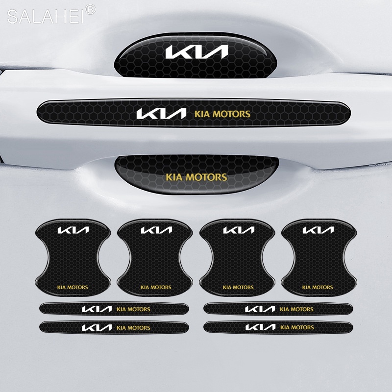 4/8PCS รถประตู Handle ป้องกันฟิล์มสติกเกอร์ด้านหลังกระจกสําหรับ KIA K2 K3 K5 k9 Sorento Sportage R R