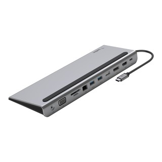 Belkin INC004 ฮับ 11-in-1 สำหรับ MacBook M1/M2 และโน้ตบุ๊ค Windows ต่ออกจอ 4K-30Hz
