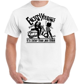 เสื้อยืด พิมพ์ลาย Fiesta De Halloween The Specials 2 Tone Enjoy Yourself 2Tone Ska Reggae Music 80S สําหรับผู้ชาย