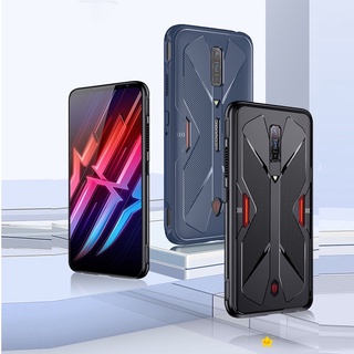 ZTE nubia Play Red Magic 6 6S 7 Pro Casing Fashion Luxury Leather Texture Soft Silicone Phone Case RedMagic 5G 5S 3 3S Full Protective Shockproof Back Cover