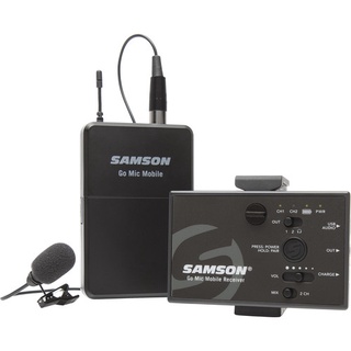 Samson Go Mic Mobile Lavalier  *ของแท้รับประกัน1ปี* ไมค์ไร้สายหนีบปกเสื้อ 2.4 GHz,รองรับ iOS/ Android/ DSLR