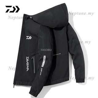 Daiwa เสื้อแจ็กเก็ต กันลม น้ําหนักเบา กันน้ํา ป้องกันแดด เหมาะกับฤดูใบไม้ร่วง สําหรับตกปลา เดินป่า ตั้งแคมป์กลางแจ้ง