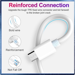 สายชาร์จ micro USB สำหรับ ชาร์จด่วน ไฟเร็ว ซิงค์ข้อมูลอย่างเสถียร สายชาร์จแท้5A ยาว1เมตร ชาร์จแบตและถ่ายโอนข้อมูลได้