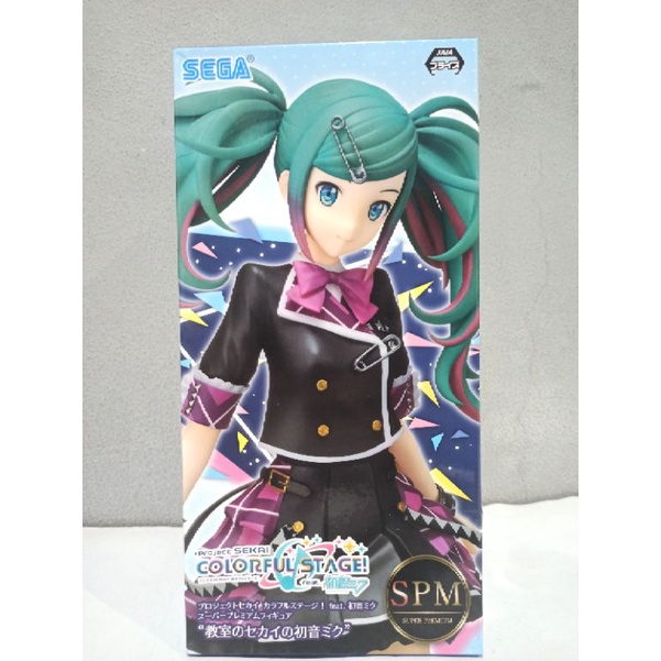 Project Sekai Colorful Stage! feat Hatsune Miku: Classroom Miku SPM Figure งานแท้นำเข้าจากญี่ปุ่น