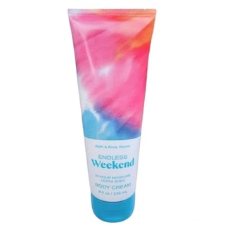 Bath &amp; Body Works Endless Weekend Shea Body Cream 226ml. ของแท้