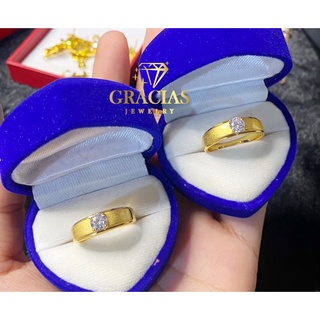 🔥พร้อมส่ง🔥 แหวนเพชรคู่❤️ งานสวยเหมือนแท้ 100%