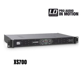 LD SYSTEMS XS700 เพาเวอร์แอมป์ คลาส D กำลังขับ 2 x 350 W ( สินค้าใหม่ของแท้ รับประกันสยามยามาฮ่า )