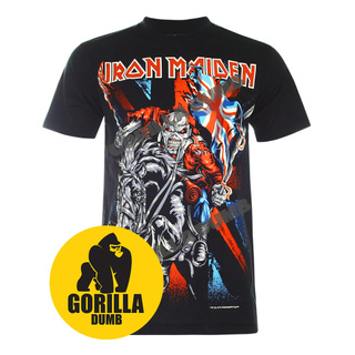 Gorilladumb เสื้อยืดลายวงดนตรี ไอเอิร์นเมเดน Iron Maiden