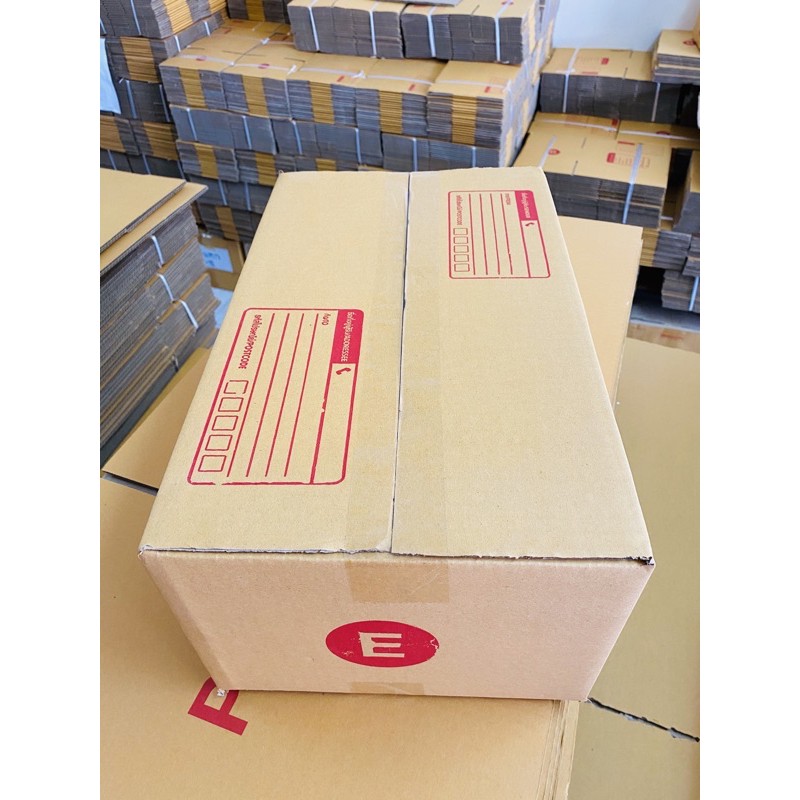 ถูกและดี กล่องไปรษณีย์ฝาชนเบอร์ E ขนาด กว้าง 24 ซม. ยาว 40 ซม. สูง 17 ซม.