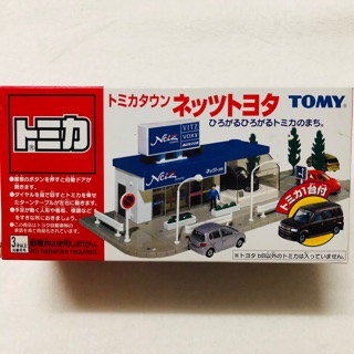 ฉาก Tomica #ฉากโชว์รูมรถTOYOTA🔥มือ1 เก่าเก็บของหายากค่ะ🔥🆘เลื่อนดูรูปเพิ่ม ค่ะ🆘