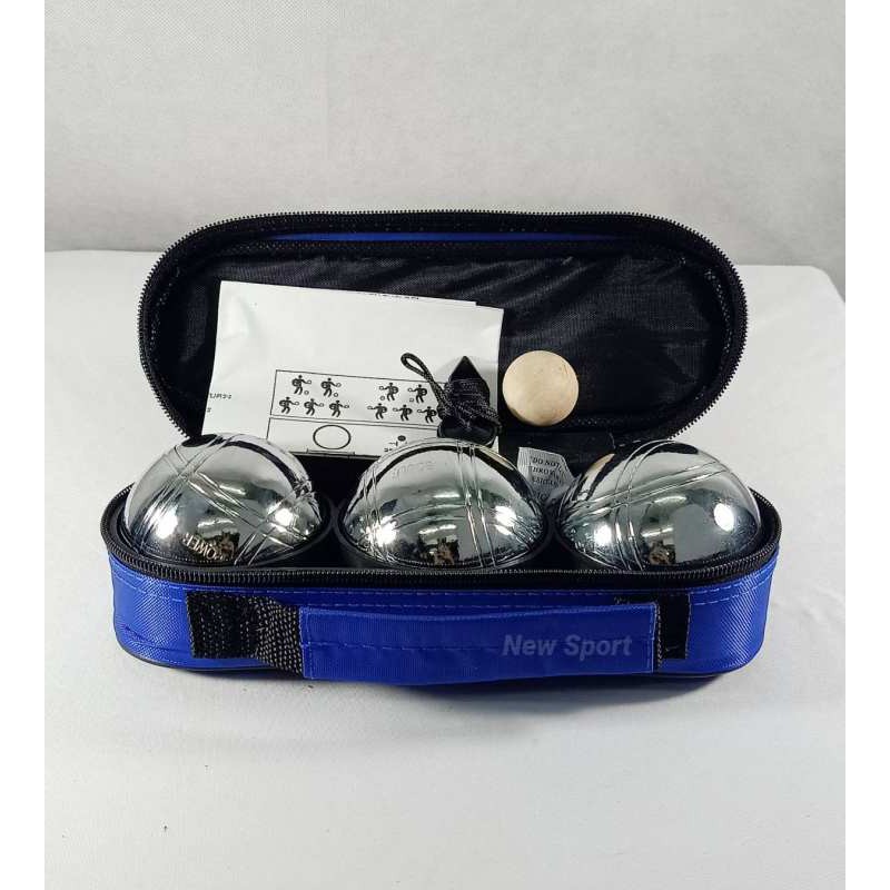 [ลด 15% ใส่โค้ด NEWS375] ลูกเปตอง ชุด 3 ลูก พร้อมกระเป๋า+ลูกแก่น  Power Boule  (PB005)