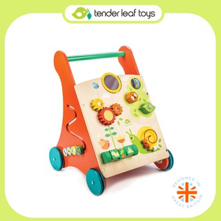 Tender Leaf Toys ของเล่นไม้ ของเล่นเด็ก รถเข็นฝึกเดินพร้อมกิจกรรม Baby Activity Walker