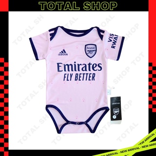 ชุดบอลเด็กทารก 2022/23 ชุดบอลเด็กเล็ก ชุดบอลเด็กแรกเกิดอาร์เซนอล Arsenal Babysuit