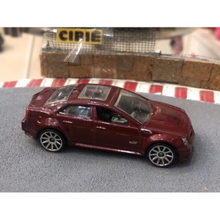 มือ 2 Hot Wheels Burgundy 2009 09 CADILLAC CTS-V