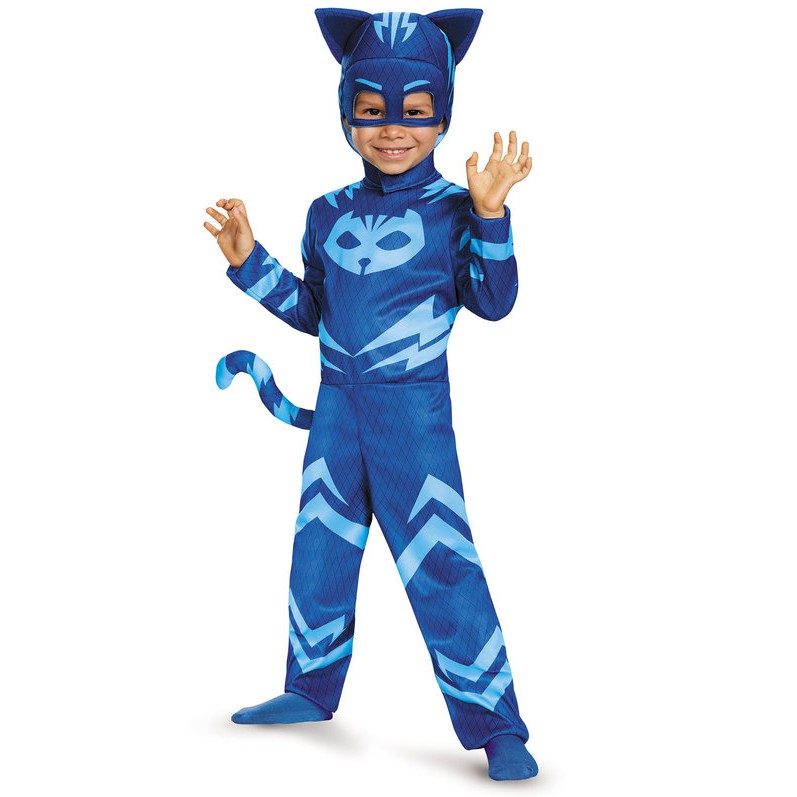 ชุดแฟนซีเด็ก PJ Masks Catboy Toddler Classic Costume ไซส์ S(2 ปี) และ L(4-6 ปี) จากอเมริกา