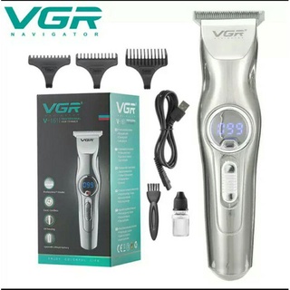 ปัตตาเลี่ยนตัดผมแต่งหนวดกันจอนไร้สายยี่ห้อ VGR-V-161ปัตตาเลื่ยนตัดผมไร้สาย