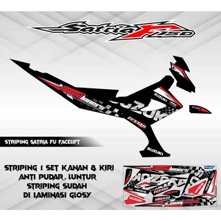 สติกเกอร์ติดตกแต่งรถจักรยานยนต์ SUZUKI SATRIA FU FACELIFT RACING STAR