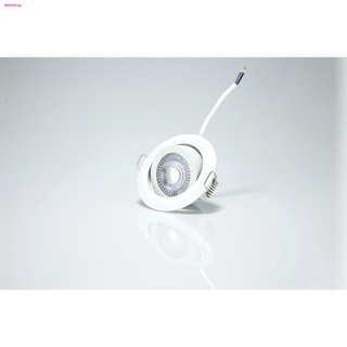 Zeberg โคมดาวน์ไลท์ LED หน้ากลม 5W แสงสีวอร์ม แบบหมุนปรับองศาได้