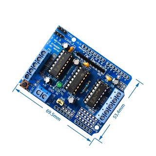 L293D Motor Drive Shield dual for arduino Duemilanove, Motor drive expansion board motor control shield