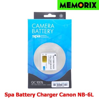 SPA Battery For Canon NB-6L Camera Battery แบตเตอรี่กล้อง