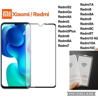 ฟิล์มกระจก Redmi เต็มจอ5D Redmi Note10(5G) Note11 Note10 Note10Pro Redmi 10 9 9T 9A 9C Note9s Note10S Note8 mi 10 11Tpro