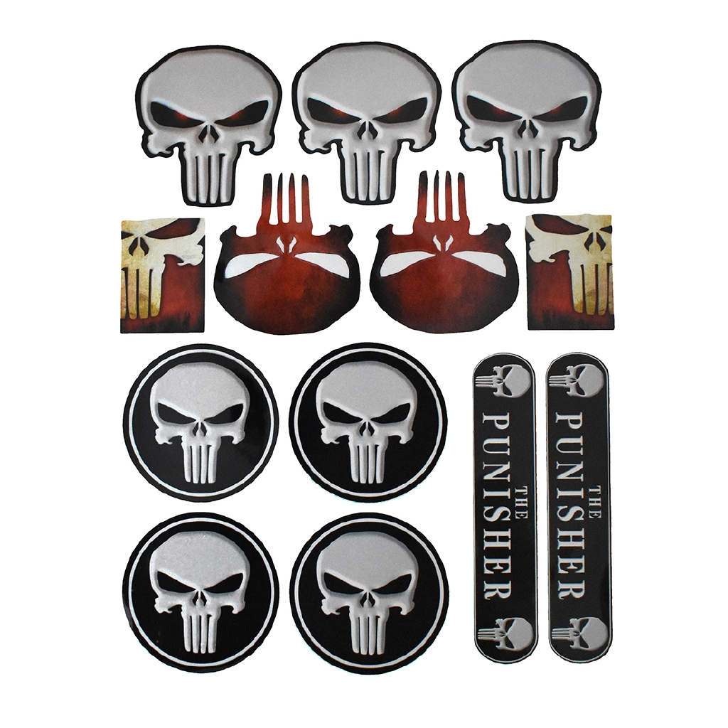 ตกแต่งรถยนต์ไฟฟ้า Ghost Fire Motorcycle Sticker Fuxi กันน้ำสติ๊กเกอร์ ...