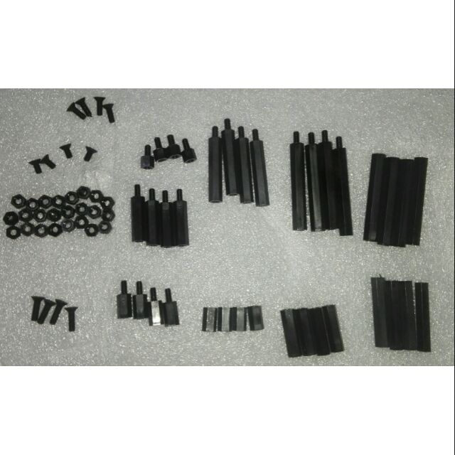 M3 พลาสติกไนลอน Hex Spacer แพ็ค