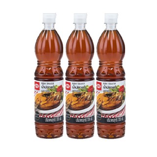 เอโร่ น้ำปลาแท้ 700 มลx3 ถุง Aero Fish Sauce 700ml x3 Bags