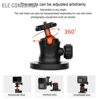 Ele อะแดปเตอร์ขาตั้งกล้อง หัวบอลแม่เหล็ก ขนาดเล็ก สําหรับ Insta360 Dji 2