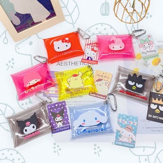 พร้อมส่ง 🌻กระเป๋าสตางค์ กระเป๋าใส่เหรียญ กระเป๋า PVC กระเป๋ามีกระดุม กระเป๋าใส