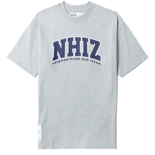 Nhiz izzue x NEIGHBORHOOD เสื้อคอกลม แขนสั้น ผ้าฝ้าย พิมพ์ลาย ทรงหลวม อินเทรนด์แฟชั่น