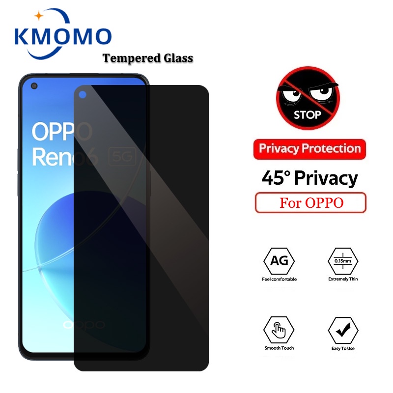 ฟิล์มกันมอง ฟิล์มกระจก กันมอง กระจกนิรภัย OPPO Reno 12F 5G 11F 8T 4G 8z 8 Pro 7 7z 7 6z 5 4 3