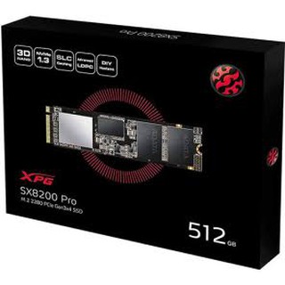 ADATA 512GB XPG SX8200 Pro // 256 XPG SX6000 .PCIe Gen3x4 M.2 2280 SSD (ASX8200PNP-512GT-C)