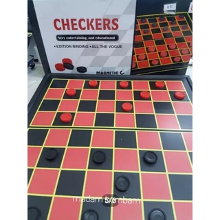 CHECKERS NO:O02 กระดานหมากฮอส แม่เหล็ก