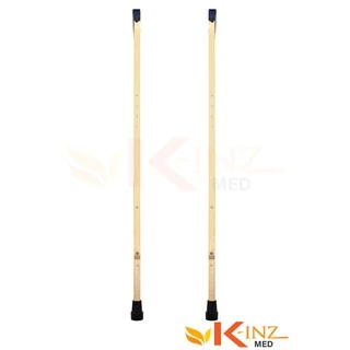 ไม้ค้ำยัน แบบไม้ ช่วยพยุงผู้ป่วย มีหลายขนาด เบอร์ 46" 48" 50" 52" 54"