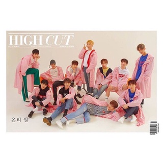 นิตยสารปกอ่อน HIGH CUT ปก WANNAONE