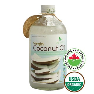 Agrilife Organic Virgin Coconut Oil 450ml  อกริไลฟ์น้ำมันมะพร้าวสกัดเย็นออร์แกนิค 450 มล