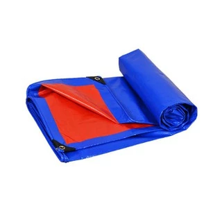 ผ้าใบกันฝน กันแดด มีขนาด5x6เมตร 5x8เมตร 8x8เมตร 8x12เมตร (มีตาไก่) ผ้าใบพลาสติกเอนกประสงค์