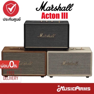 [ใส่โค้ดลด1000บ.ของแท้ พร้อมส่ง] Marshall Acton III ลำโพงบลูทูธ / ลำโพงไร้สาย กำลังขับ 60 วัตต์ รับประกันศูนย์ไทย