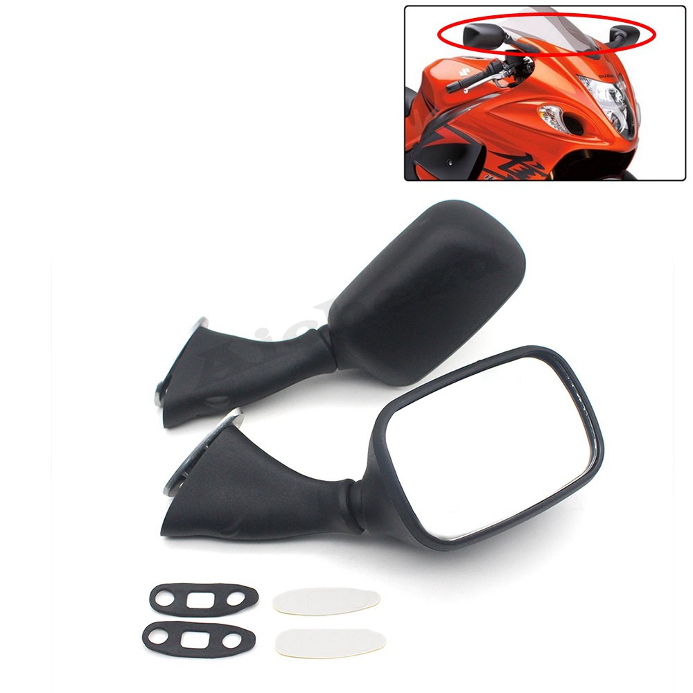 กระจกรถจักรยานยนต์กระจกมองหลังด้านข้างสําหรับ Suzuki GSX1300R GSXR1300 Hayabusa 1997-2015 GSXR1000 2001-2002 GSXR600 750 2001-2003